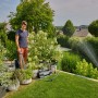 Gardena Gartenpumpe 6500 SilentComfort im Einsatz zur Gartenbewässerung.