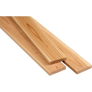 Konstruktionsbretter Kreativo aus Douglasie, 1,9x9,5x200 cm, für kreative Holzprojekte im Innen- und Außenbereich.