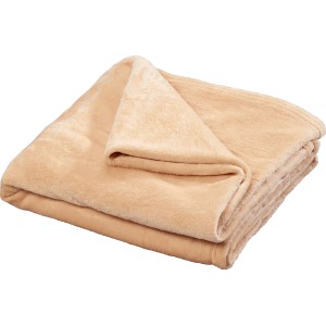 Beige Mikrofaserdecke, 150x200 cm, kuschelig weich für gemütliche Stunden.