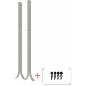 Plus Holz Pfostenträger feuerverzinkt 600 mm x 40 mm x 5 mm