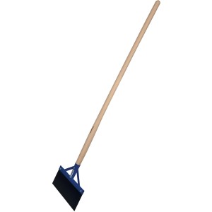 Sonneck Stoßscharre mit Stiel (130 cm) zum Entfernen von Mörtelresten und Eis.