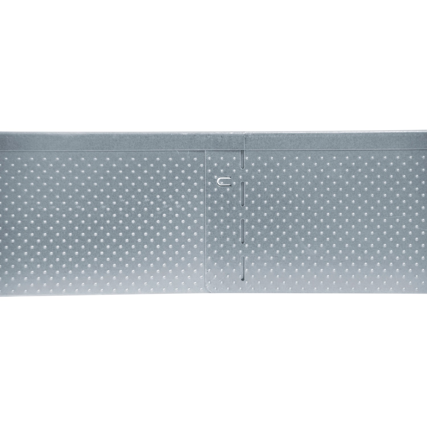 Bellissa Rasenkante, verzinkt, mit Noppenstruktur, 118 cm lang, für Beeteinfassung.