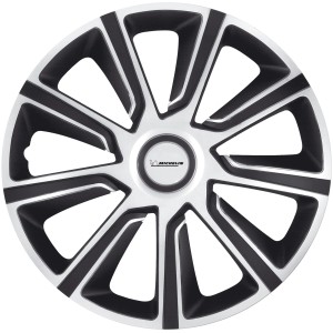 Michelin Radzierblende Louise, 13 Zoll, silber/schwarz. Radblende aus ABS-Kunststoff.