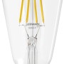 LEDVANCE SMART+ Bluetooth LED-Lampe in Edisonform, klares Filament, E27 5,5W.