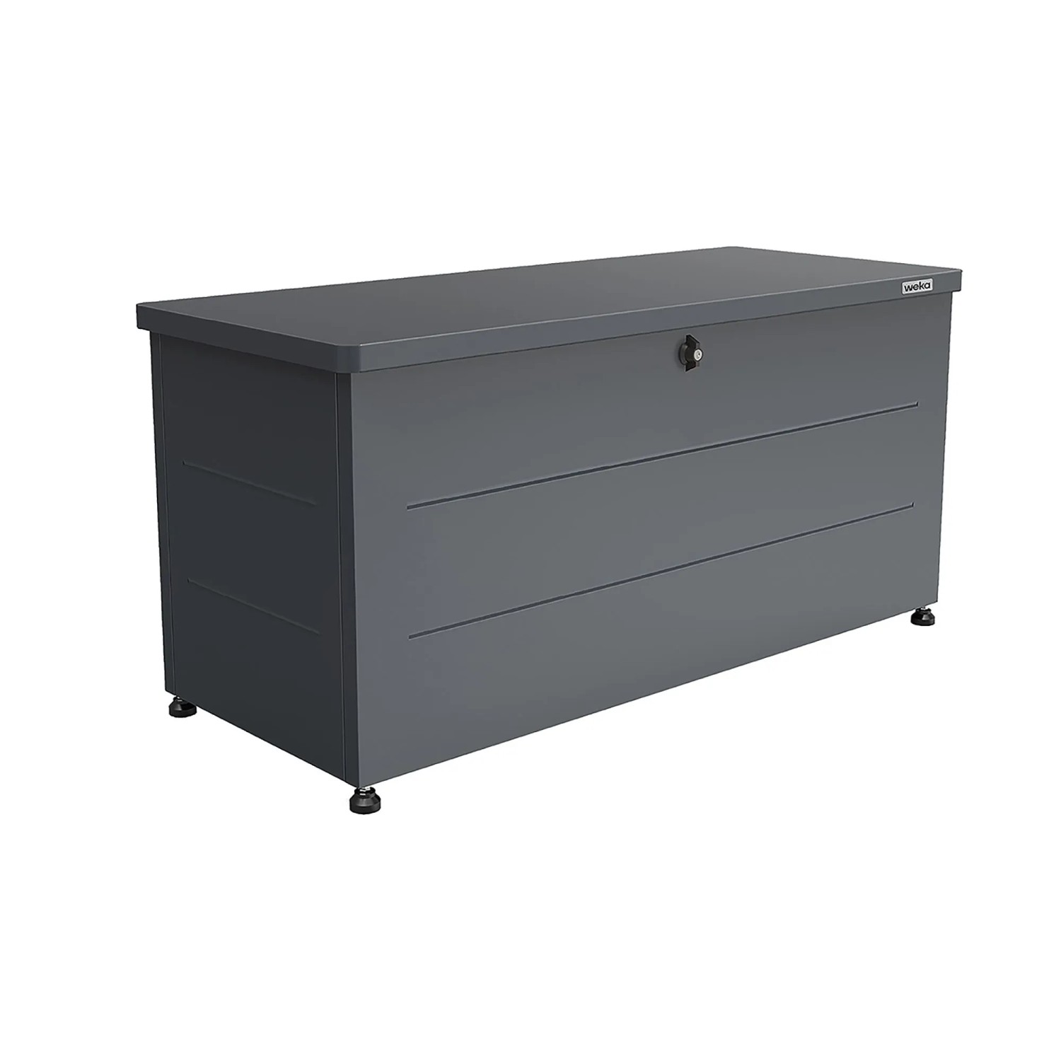 weka Metall-Terrassenbox Gary 220, 115 x 50 x 59 cm, Metall, Anthrazit kaufen bei OBI