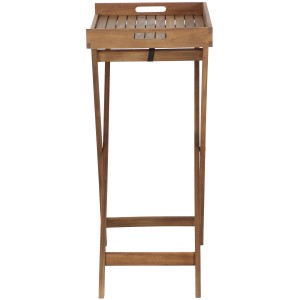 Rechteckiger Siena Garden Gartentisch Astoria aus Akazienholz, 80x45 cm, ideal als Beistelltisch.