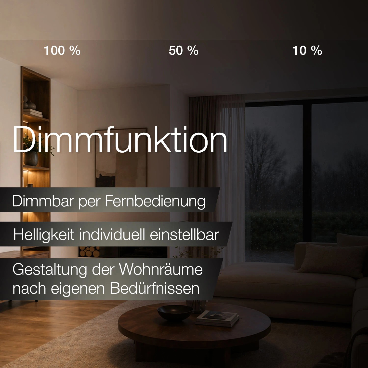 Brilliant LED-Deckenleuchte Slimline Ø 49 cm Weiß und Schwarz_7