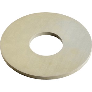 Heberglockendichtung (Ø 23 mm x Ø 63 mm) aus Silikon für Spülrohr im WC-Spülkasten.