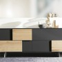 d-c-fix Klebefolie Uni Seidenmatt anthrazit, 45cm x 2m, zur individuellen Dekoration.