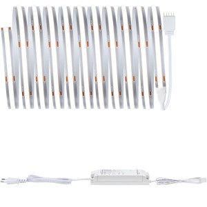 Paulmann MaxLED 1000 COB LED-Streifen Basisset, 3m, tageslichtweiß, mit Trafo und Stecker.