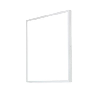 Weiße Orion LED Deckenleuchte Lero, 60x60 cm, ultraflach, minimalistisches Design. Ideal für moderne Räume.