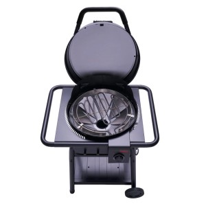 Char-Broil Elektrogrill Patio Bistro E2Coal mit Hybrid Power 2.100 W Schwarz