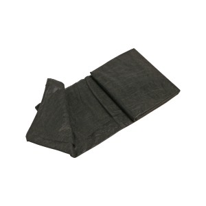 Schwarzes Unkrautvlies, 5 m x 1,5 m, für den Garten- und Beetbau.