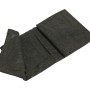 Schwarzes Unkrautvlies, 5 m x 1,5 m, für den Garten- und Beetbau.