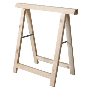 Holzklappbock Profi Fichte 75 cm x 75 cm x 5 cm Natur FSC®