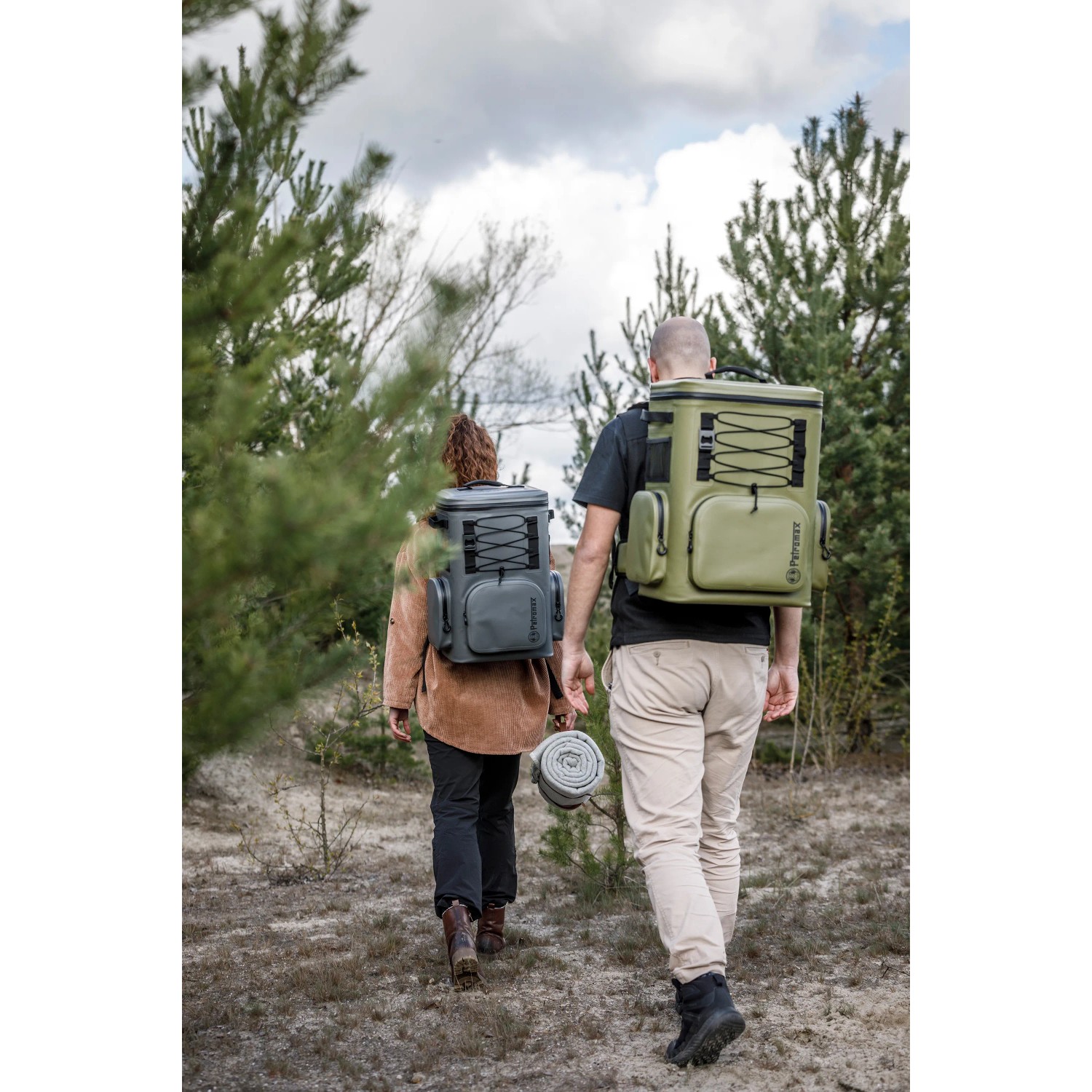 Petromax Kühlrucksack- & Kühlakku-Set inkl. 1,5 l Isolierflasche Grau 3-teilig_5