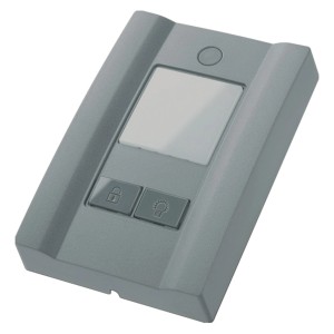 Innentaster PB3 für Garagentorantriebe mit großer, beleuchteter Impulstaste.