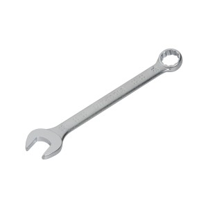 LUX Gabelringschlüssel 18 mm Comfort, verchromt, für Schrauben und Muttern.