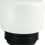 Marley HT-Rohrbelüfter DN 75-110 zur Abwasserleitungs-Belüftung, weiß/schwarz.