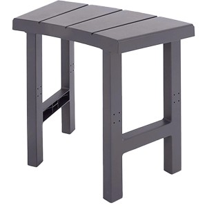 Intex Spa Beistelltisch, 4-teilig, grau, für Whirlpool als Ablage oder Sitzbank.