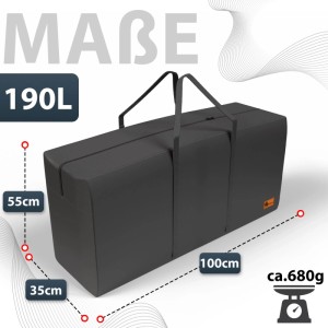 BigDean 3 Stück Extra Große Aufbewahrungstasche 100 X 55 X 35 Cm Faltbare Tragetasche Mit Reißverschluss Robuste Aufbewahrung Für Kleidung Bettwäsche