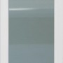 Weißes Seitenteil für Thermospace Haustür, Sondermaß 301-500 mm, mit Klarglasstreifen.