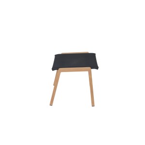 Siena Garden Hocker Catania aus Teak, 57x51x44 cm, ideal als Fußablage im Garten.