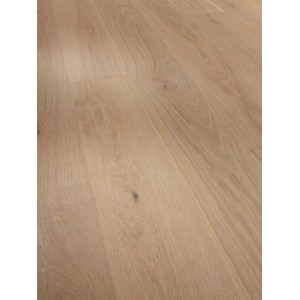 Parador Parkettmuster: Landhausdiele aus Natur Eiche Weiß matt.