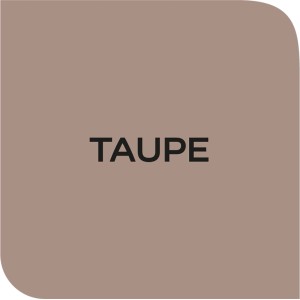 Farbmuster: Dulux Fresh Up Lack, Farbton Taupe, glänzend. Ideal für Möbel, Küchen und Türen.