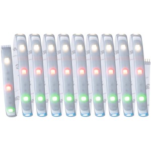 Paulmann MaxLED 250 RGBW LED-Streifen 3m Basis-Set mit Farbwechsel und Smart Home Zigbee Funktion.