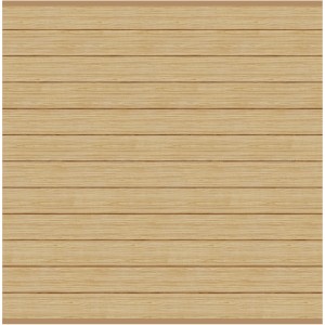TraumGarten Zaun-Set System Alu Plus Lärche, Ansicht des Holz-Zaunelements.