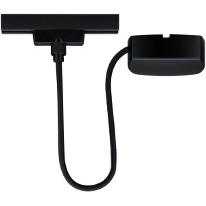 Paulmann URail Kabeleinspeisung, 1m, schwarz matt für Schienensysteme.