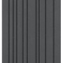 Anthrazitfarbene E2 Elektro LED-Wandleuchte RIGEL 20W, geeignet für den Außenbereich.