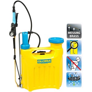 Gloria Hobby 1200 Rückensprüher mit 6 bar Druck für Garten & Pflanzenpflege.
