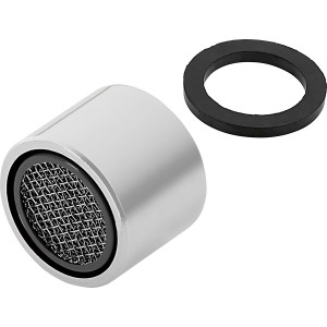 Mischdüse M22 verchromt mit Dichtungsring für Küchenarmatur KI-1050.