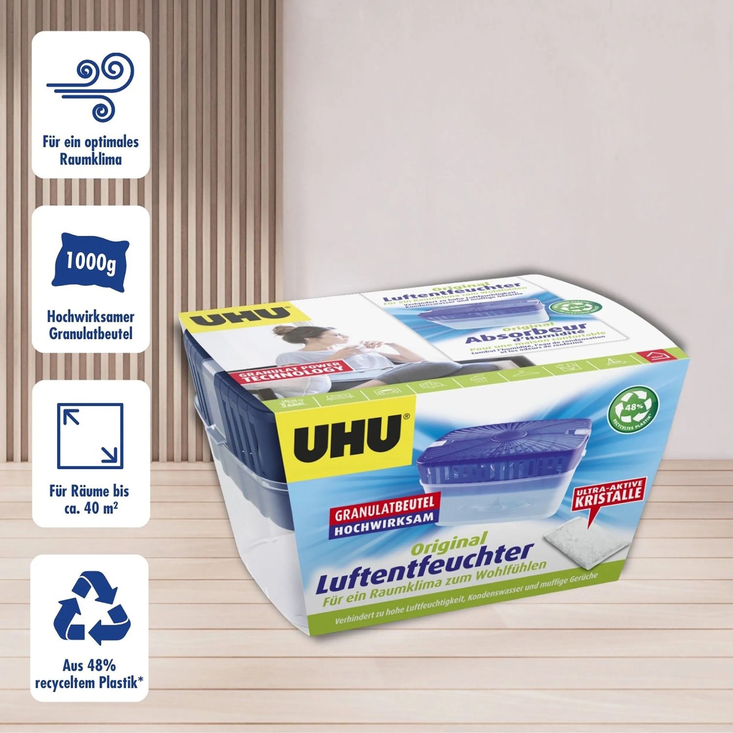 UHU Luftentfeuchter Original 1.000 g kaufen bei OBI