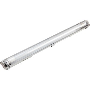 LED-Feuchtraumleuchte, 68 cm, 9 W, neutralweißes Licht, ideal für Bad, Keller und Garage.