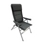 Greemotion Klappsessel Faro, anthrazit, ideal für Camping & Freizeit.