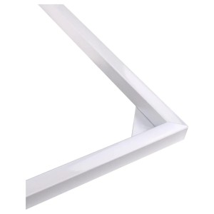 Weißer LED Lichtrahmen-Set (40W) zur Deckenmontage für Infrae Heizpaneel.