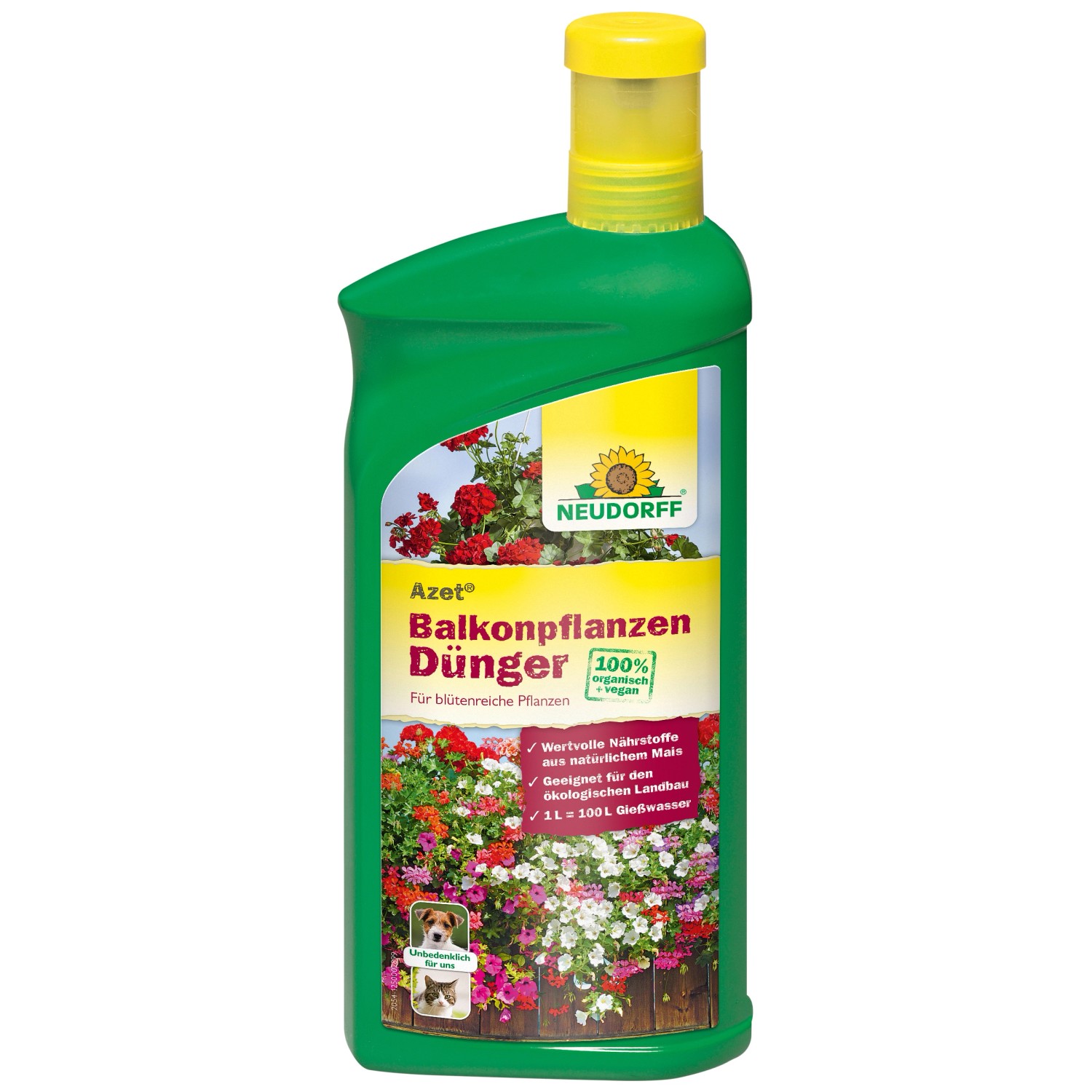 Neudorff BalkonpflanzenDünger Azet 1 l