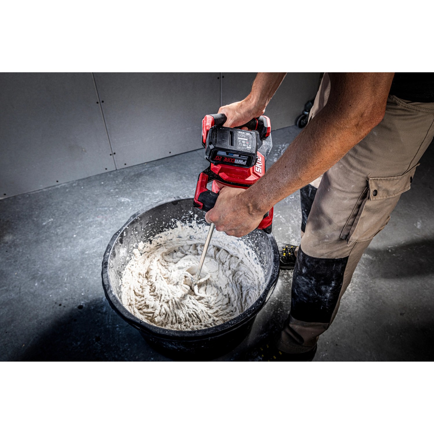 Skil Akku-Farb-Mörtelrührer Rührwerk 3171CA Bürstenlos Ohne Akku & Ladegerät_3