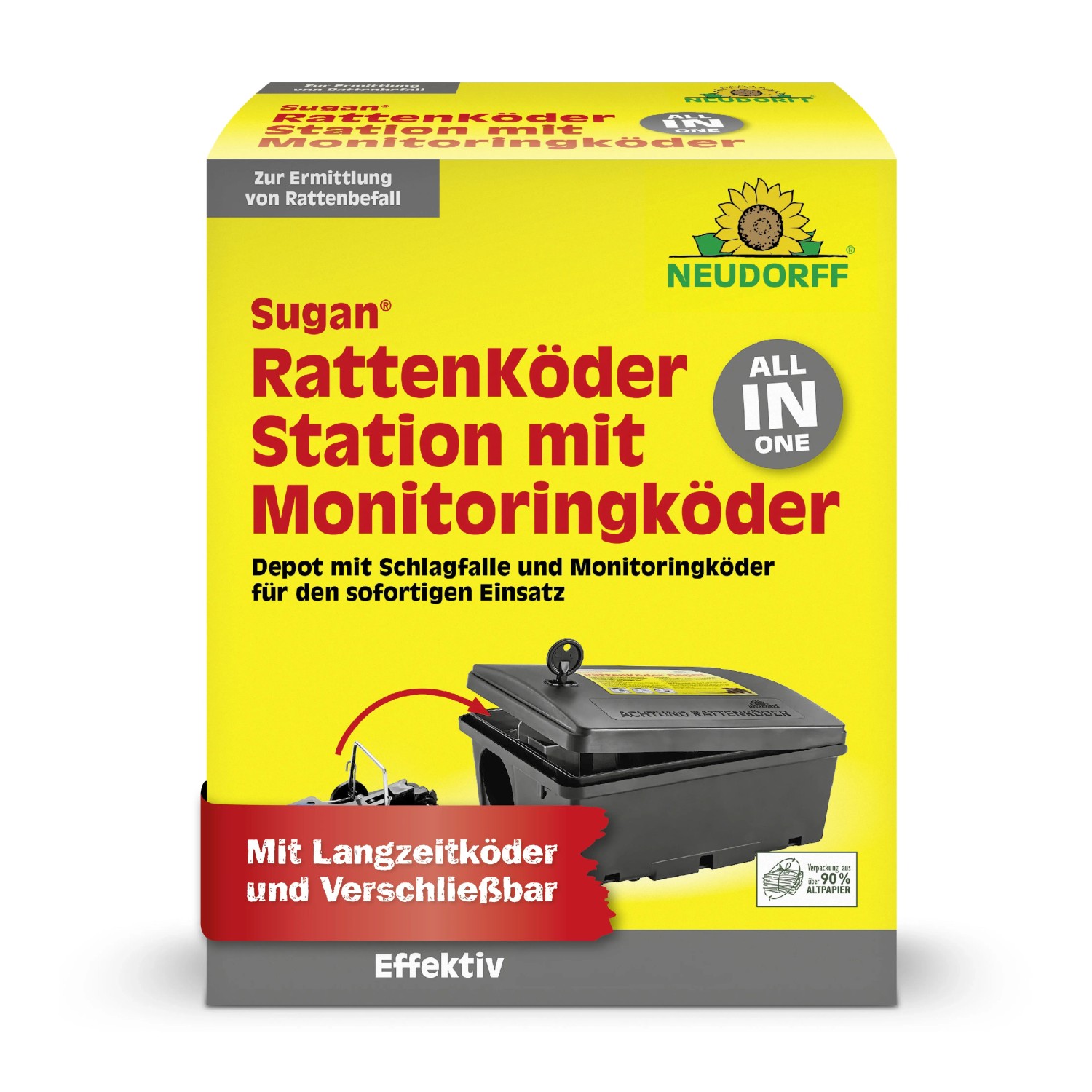 Neudorff Ratten-Kderstation mit Monitoringkder Sugan 1 Stck kaufen bei  OBI