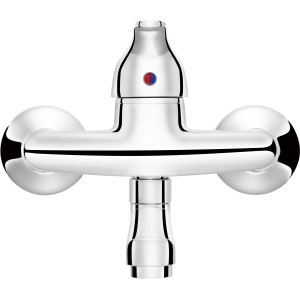 baliv Küchenarmatur KI-1220 Chrom, Wandarmatur mit schwenkbarem Auslauf.