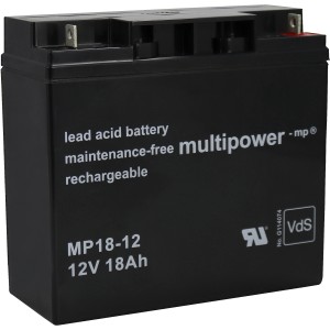 Güde Batterie MP 18-12, 12V 18Ah für Stromerzeuger. Akku für Elektrowerkzeuge.