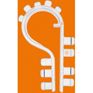 Nano CO2 Schlauchführung für Aquarien, knickfreier CO2-Schlauch Halter.