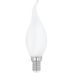 Eglo LED-Leuchtmittel E14 in Kerzenform, 4W, warmweiß, 470lm. Ideal für Wohnräume.