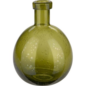 Glasvase Dark Wonder Ø 20 cm x 27 cm Grün