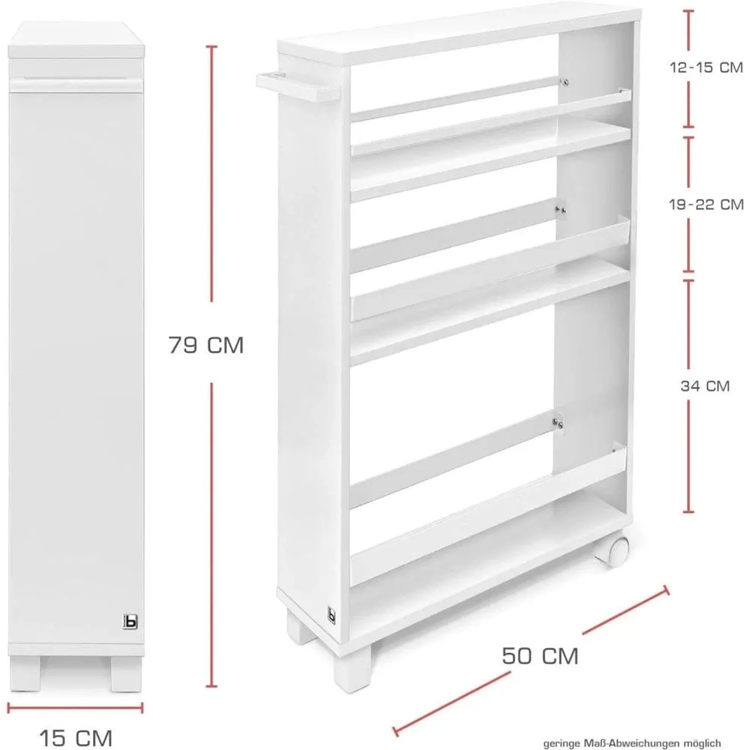 Bomoe Nischenregal 15cm Breit Hylla 79x50cm Weiß kaufen bei OBI