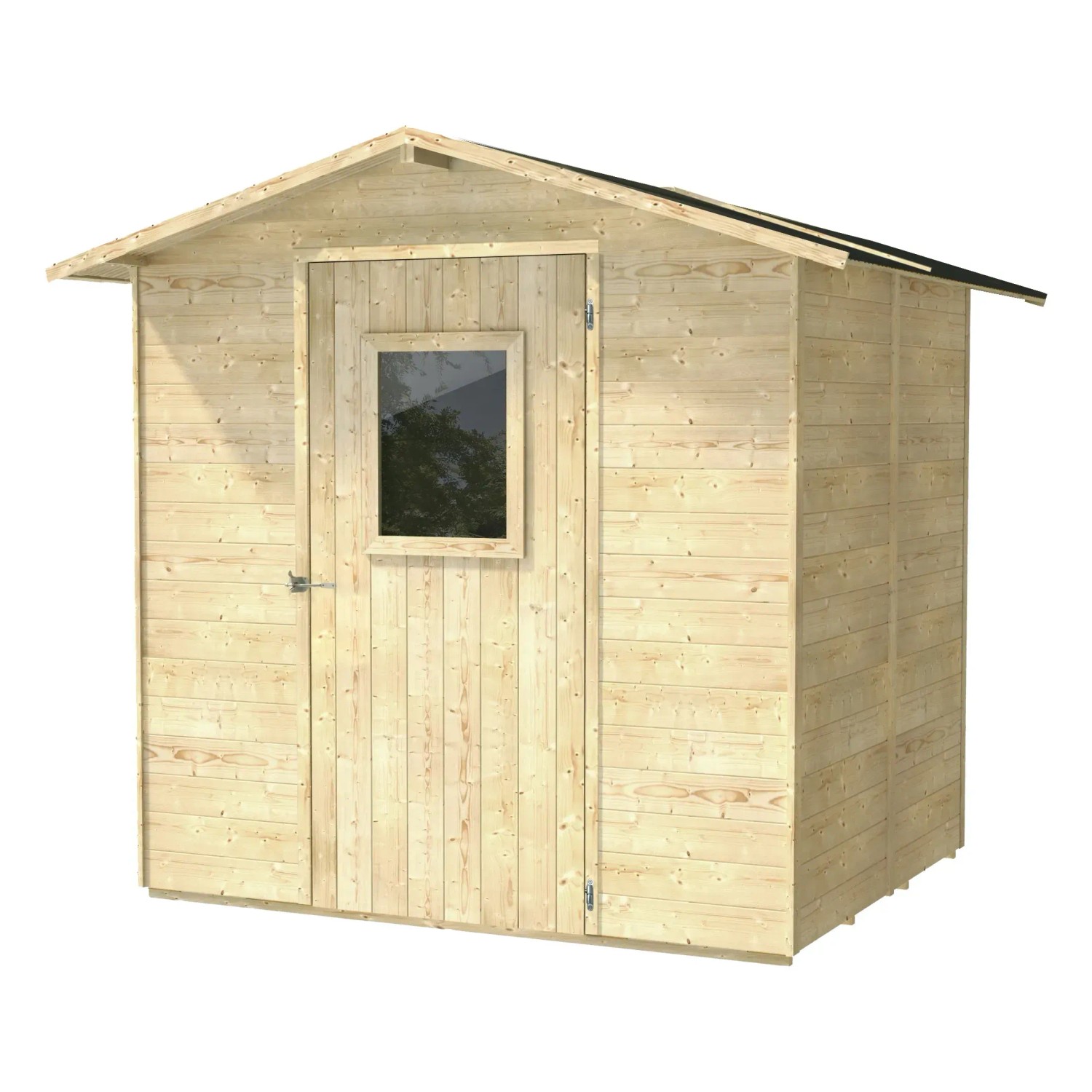 Holzhaus Isabel 200x207 cm mit Plattenbausystem kaufen bei OBI