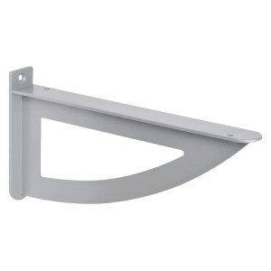 OBI Konsole Lucy, 230 mm, in Mattsilber für Regalböden und individuelle Wandgestaltung.